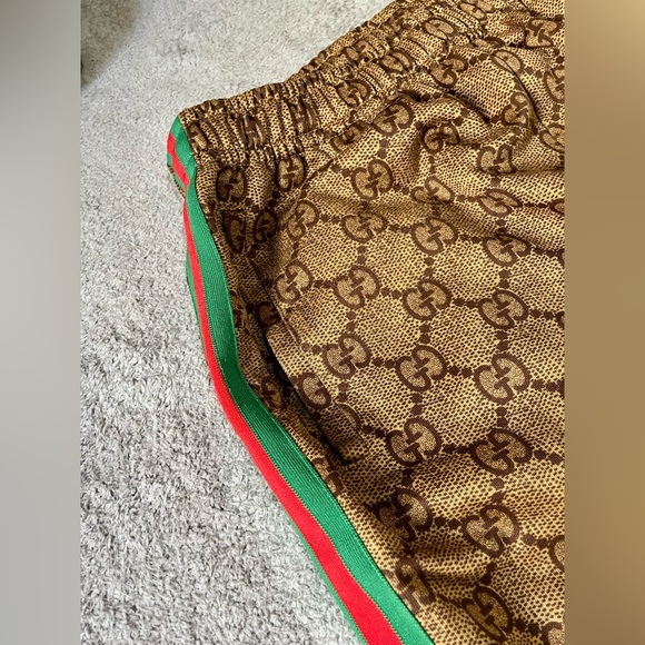 Gucci GG Monogram Web Technical Jersey Jogging Pants Unisex - Picture 5 of 8